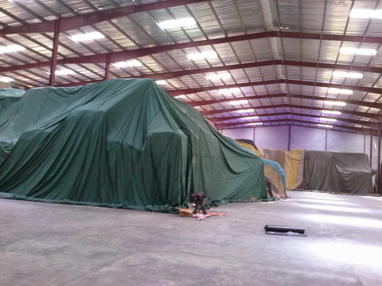 Fumigation sous Bâches